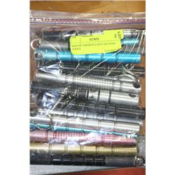 BAG OF ASSORTED SELF-DEFENSE TOOLS