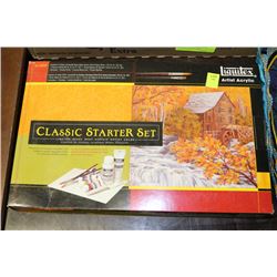 LIQUITEX ACRYLIC STARTER PAINTER SET "NEW"