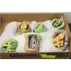 FLAT OF WOODLAND SURPISE CRITTERS COLLECTION