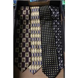 TRAY OF ASSORTED MENS TIES