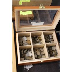 BOX WITH 392 ESTATE COINS