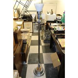 VINTAGE FLOOR LAMP WITH MARBLE BASE
