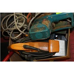 BOX OF POWER TOOLS