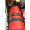 Image 1 : BOXING TRAINING BAG, GLOVES & ANKLE WEIGHTS