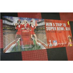 2' X 5' PROMOTIONAL VINYL SPORTS BANNER
