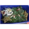 Image 1 : BOX OF CHRISTMAS ORNAMENTS