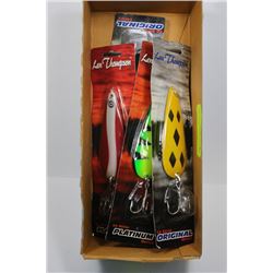 6 NEW 7 INCH LEN THOMPSON FISHING LURES