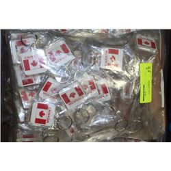 BAG OF CANADA KEYCHAINS