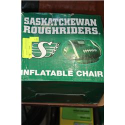 SASKATCHEWAN ROUGHRIDERS INFLATABLE CHAIR