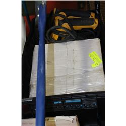 TWO DEWALT DRYWALL DRILLS WITH 1 BOX OF #6