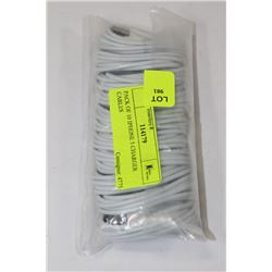 PACK OF 10 IPHONE 5 CHARGER CABLES
