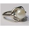 Image 2 : STERLING SILVER FRESH WATER PEARL RING