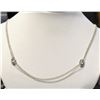 Image 1 : STERLING SILVER ADJUSTABLE NECKLACE