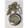 Image 3 : MECHANICAL SEE THROUGH POCKET WATCH