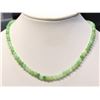 Image 1 : STERLING SILVER CHALCEDONY BEAD NECKLACE