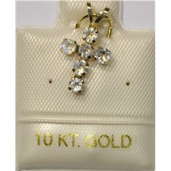 10K GOLD MOONSTONE PENDANT