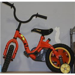 TIGGER KIDS BIKE WITH TRAINING WHEELS