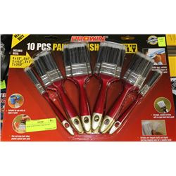NEW 10 PCS PAINT BRUSH SET