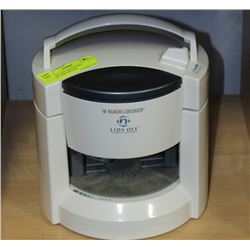 B&D "LIDS OFF" MULTI-SIZE ELECTRIC JAR OPENER