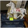 Image 1 : OLD CAST IRON TRICK PONY BANK
