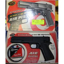 MARKSMAN 20 SHOT .177 CAL BB REPEATER AIR PISTOL
