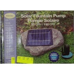 NEW SOLAR FOUNTAIN PUMP