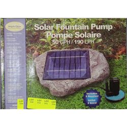 NEW SOLAR FOUNTAIN PUMP