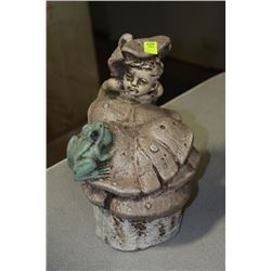 BOY W/ FROG SPITTER FOUNTAIN