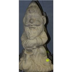 CONCRETE GARDEN GNOME ORNAMENT