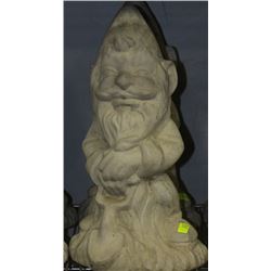 CONCRETE GARDEN GNOME ORNAMENT