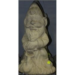 CONCRETE GARDEN GNOME ORNAMENT