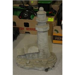 CONCRETE LIGHTHOUSE GARDEN ORNAMENT