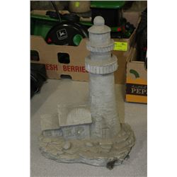 CONCRETE LIGHTHOUSE GARDEN ORNAMENT