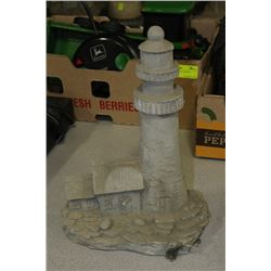 CONCRETE LIGHTHOUSE GARDEN ORNAMENT