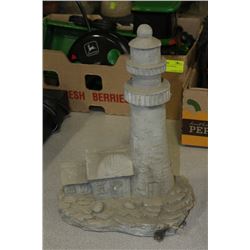 CONCRETE LIGHTHOUSE GARDEN ORNAMENT