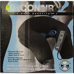CONAIR BODY BENEFITS HEATED MASSAGING NECK REST