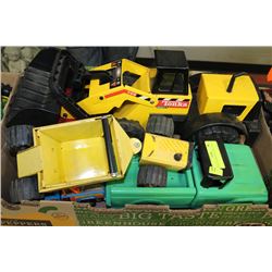 BOX OF OLDER TOY COLLECTIBLES