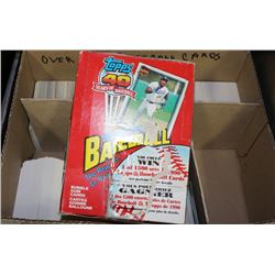 OVER 1200 BASEBALL CARDS "SCORE" & TOPS 40TH