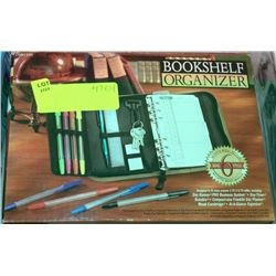 BOOKSHELF ORGANIZER