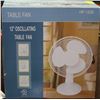 Image 1 : 12" TABLE TOP OSCILLATING FAN - NEW IN BOX