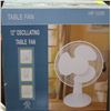Image 1 : 12" TABLE TOP OSCILLATING FAN - NEW IN BOX