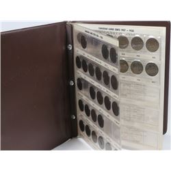 INCOMPLETE COLLECTION OF CANADIAN LARGE CENTS