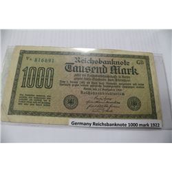 1922 GERMAN NOTE