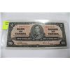 Image 1 : 1937 CANADA $2 BANKNOTE