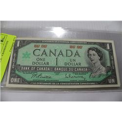 1967 CANADA $1 - 4 BANKNOTES