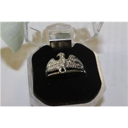 STERLING SILVER RING - EAGLE
