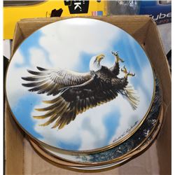 BOX OF COLLECTOR PLATES