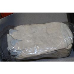 12 PAIRS OF WORK GLOVES