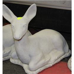 CONCRETE DEER STATUE