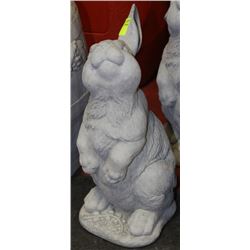 CONCRETE BUNNY STATUE